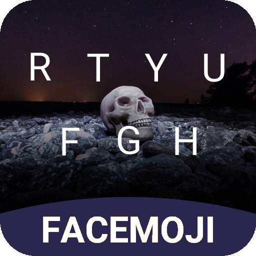 Star Skull  Emoji Keyboard Theme for Whatsapp v1.0