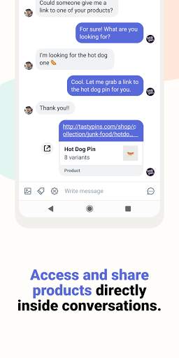 Shopify Ping: Free Business Chat screenshot 4