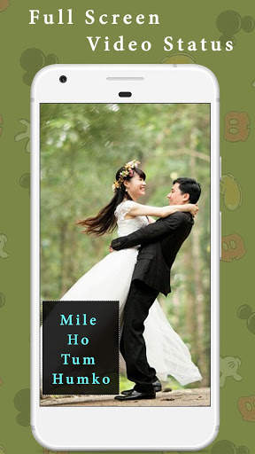 Full Screen Video Status Apps - 30 Sec HD Video 1 تصوير الشاشة