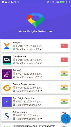 App Origin Detector screenshot 2