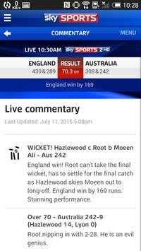 Sky Sports Live Cricket SC screenshot 5