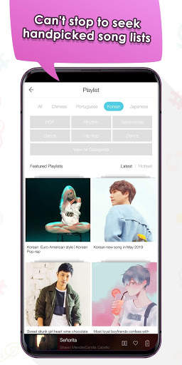 atMusic - Free Music, MV, Cover, Mix, Mashup, FM screenshot 6