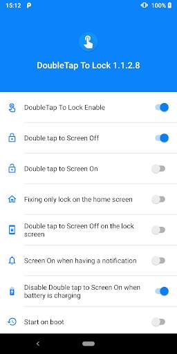 Double Tap Screen On and Off screenshot 2