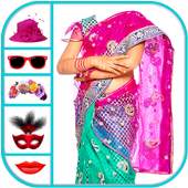Girls Half Saree Photo Editor 1.0.12