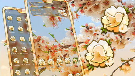 Spring Blossoms Launcher Theme screenshot 1
