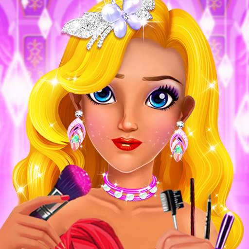 Pink Princess Makeup salon games for girls 1.0