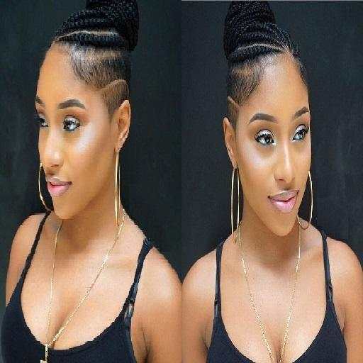 Box Braid Undercut Hairstyles. स्क्रीनशॉट 4