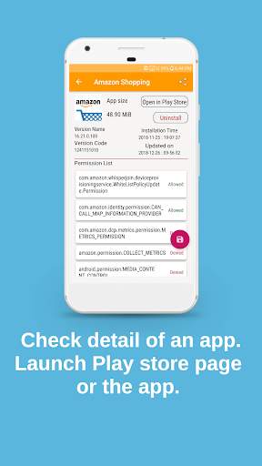 Share apk via Bluetooth - apk get backup Uninstall screenshot 4