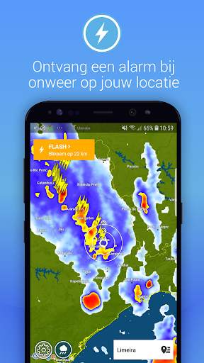Onweeralarm Weerplaza screenshot 2