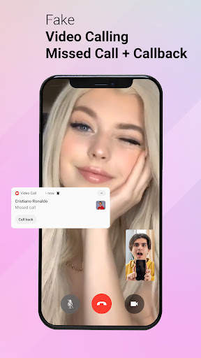 Fake video call - Prank call screenshot 1