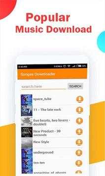 Free Music Downloader - Mp3 Songs Download screenshot 2