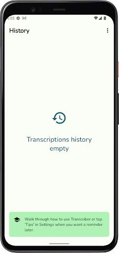 Transcriber for WhatsApp screenshot 1
