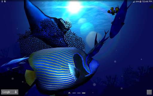 Ocean Blue 3D Live Wallpaper screenshot 15