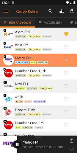 Radyo Kulesi - Tüm Radyolar - Canlı Radyo Dinle screenshot 4