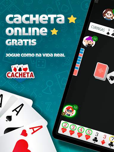 Cacheta Online: Jogo de Cartas 7 تصوير الشاشة