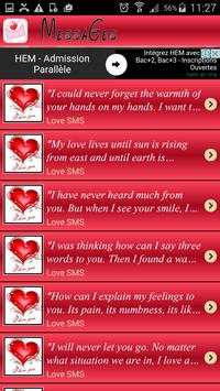 Sweet Love Messages Romantic screenshot 3