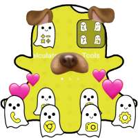 Anime Elfin Snap Cute Yellow Cartoon LauncherTheme on 9Apps