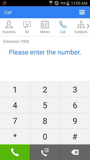 iPECS UCE screenshot 2
