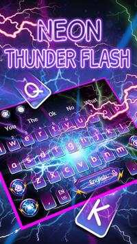 Thunder Flash Keyboard Theme screenshot 1