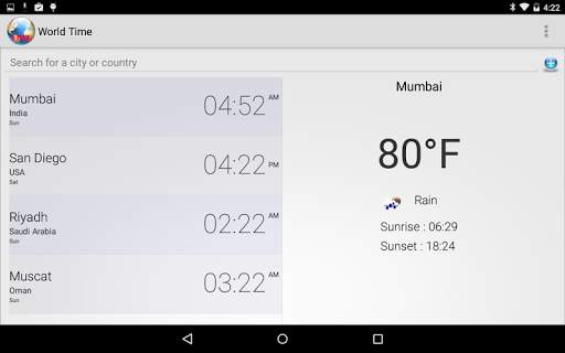 World Time screenshot 5