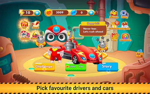 RobotRush - Turbo car racing game 2021 screenshot 3