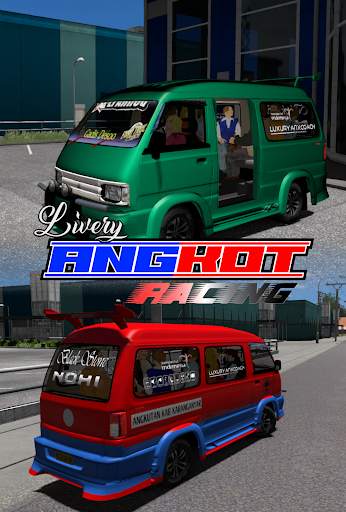Livery Angkot Racing screenshot 1