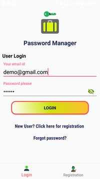 PASSWORD MANAGER 1 تصوير الشاشة