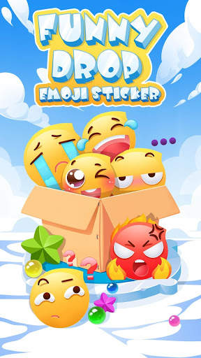 Funny Drop Emoji Sticker screenshot 1