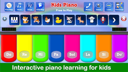 Kids Piano Music & Songs screenshot 1
