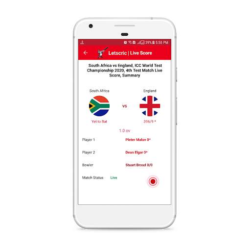 Letscric - Live Cricket Scores screenshot 3