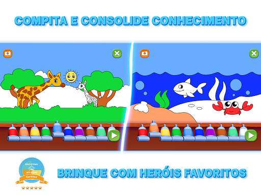 ABC Jogos infantis. Alfabeto & livro de colorir ! screenshot 13