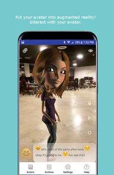 AR Avatar Director - avatars with voice in A/R screenshot 2