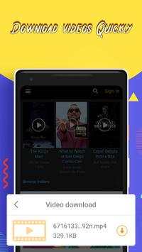 Internet Browser Private To Download Videos HD screenshot 2