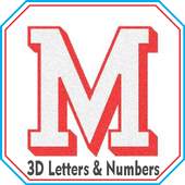 Draw 3D Alphabet Letters & Numbers Step by Step 1.11.111.3