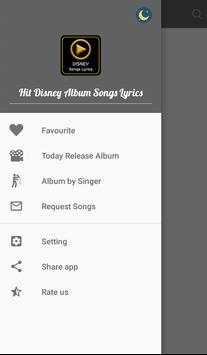 All DISNEY Album Songs Lyrics screenshot 1