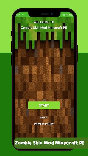 Zombie Skin Mod Minecraft PE screenshot 2