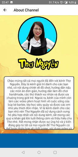 Thơ Nguyễn & Family Channel TV screenshot 16