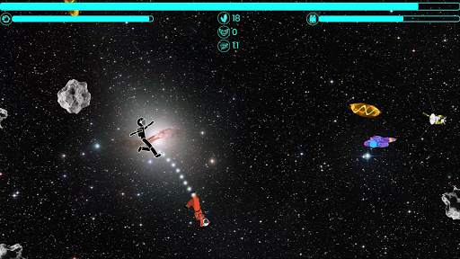 Astronaut Stickman: Jetpack Training School screenshot 4