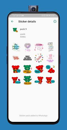 Stickers de Saludos para WAStickerApps Gratis screenshot 2