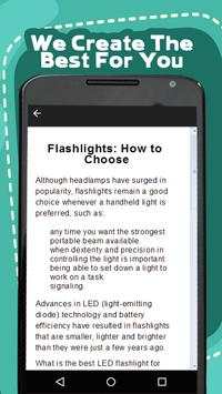 Tiny Flashlight LED Help screenshot 2