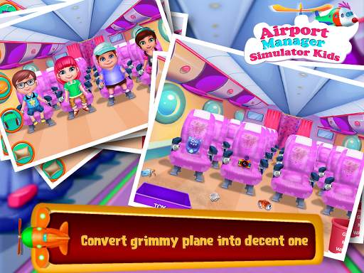 Airport Manager Simulator Kids - Play Clean Planes screenshot 6