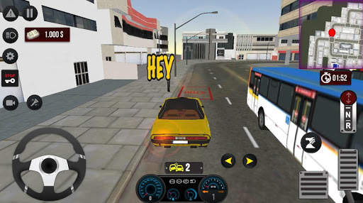 Taxi Crazy Drive Simulator screenshot 1
