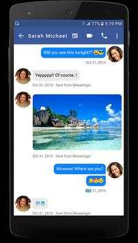 SimpleChat for Facebook Lite screenshot 4