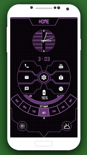 Modish Launcher - App lock, Hide App, HD wallpaper screenshot 12
