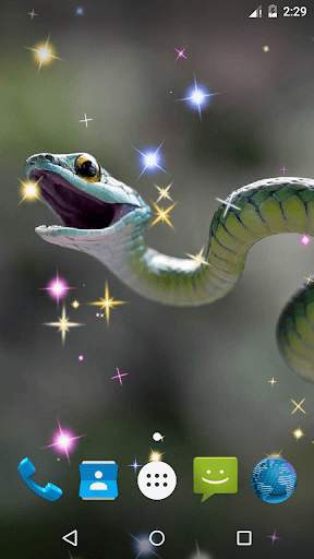 Snake Live Wallpaper screenshot 5