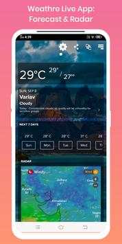 Weather Live : Forecast & Radar скриншот 3