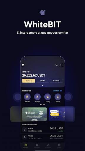 WhiteBIT: compra y vende btc screenshot 7