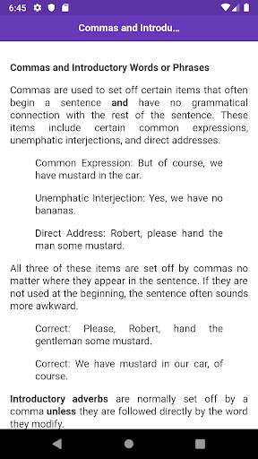 Punctuation Rules screenshot 4