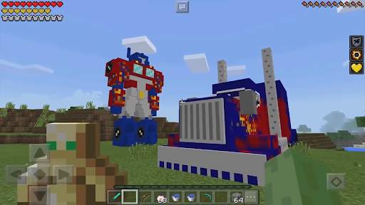 Transformers Robot Mod MCPE screenshot 1