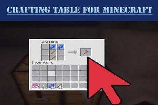 Crafting Table For Minecraft screenshot 3
